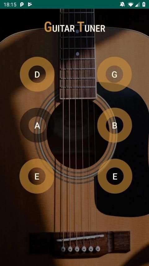 Guitar Tuner स्क्रीनशॉट 2