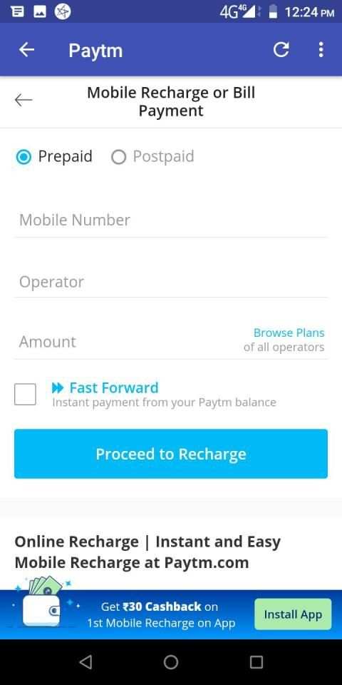 All mobile recharge-All in one mobile recharge app screenshot 1