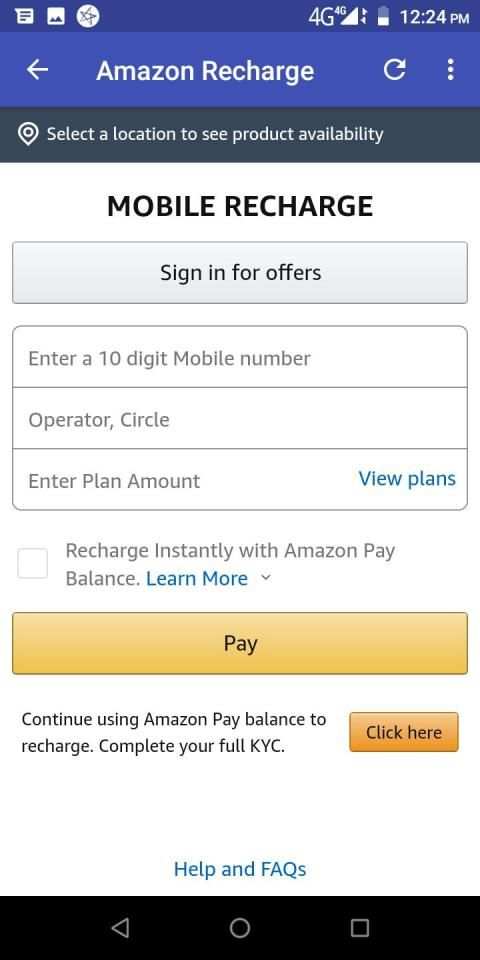 All mobile recharge-All in one mobile recharge app screenshot 2