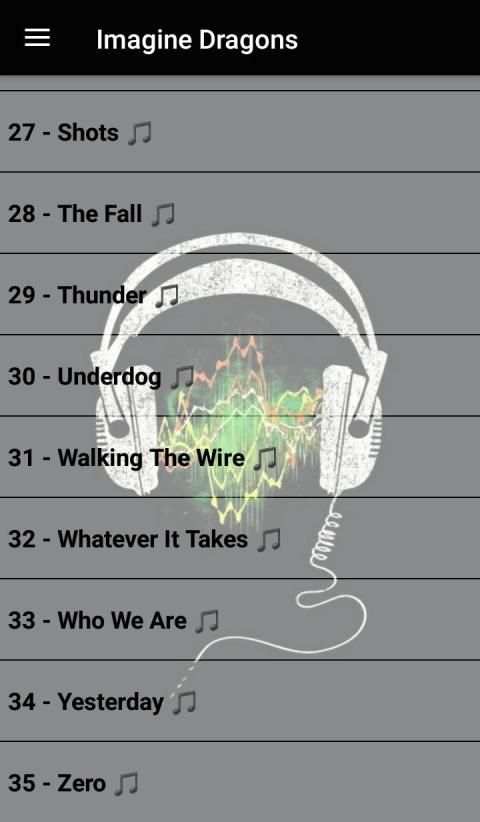 Imagine Dragons SONGS OFFLINE 2019 ( 35 SONGS ) screenshot 3