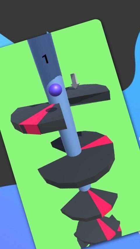 Helix Jump : Jumping Games - Bouncing balls Game screenshot 5