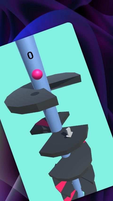 Helix Jump : Jumping Games - Bouncing balls Game screenshot 4
