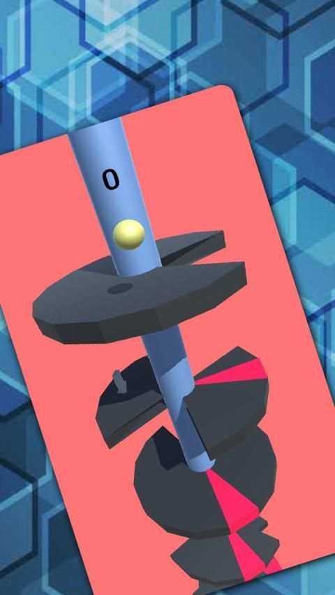Helix Jump : Jumping Games - Bouncing balls Game screenshot 1