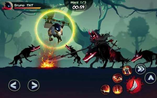 Shadow Stickman: Fight for Justice स्क्रीनशॉट 4