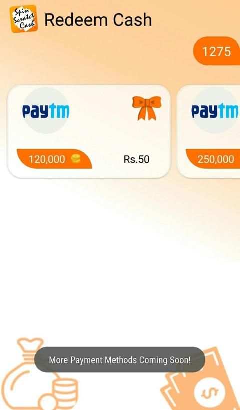 Spin Scratch Cash - Earning App - Earn Real Money screenshot 2