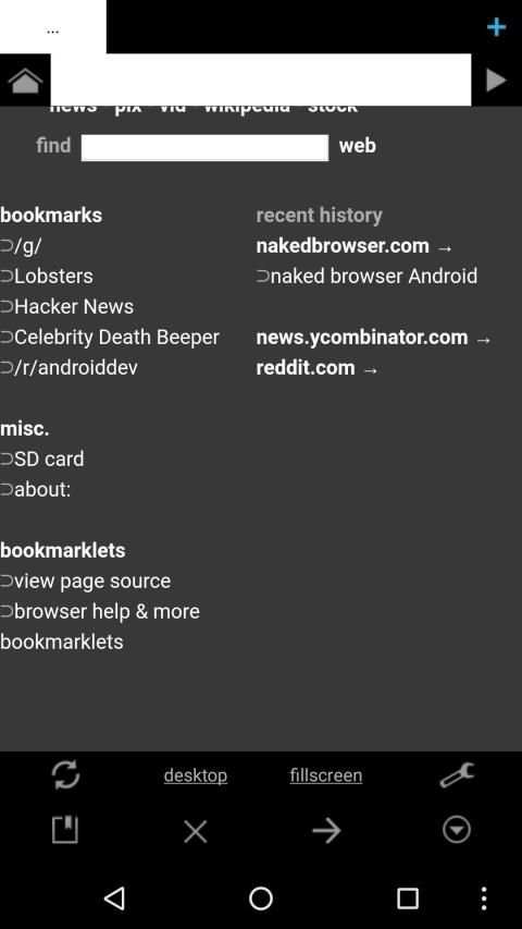 Naked Browser web browser LTS स्क्रीनशॉट 4