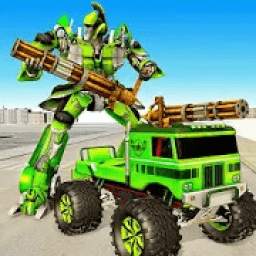 US Army Monster Truck Robot Transforming War