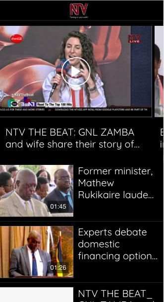 NTV Uganda स्क्रीनशॉट 1
