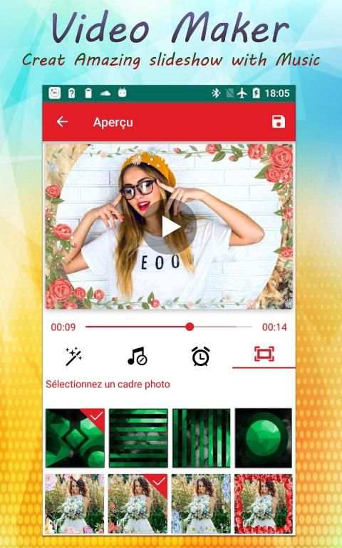 دمج الصور والاغانى وصنع فيديو بدون أنترنت
‎ screenshot 5