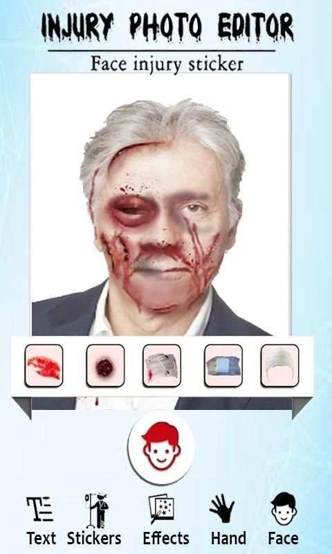 Fake Injuries Photo Editor 2019-Injury Marks Maker स्क्रीनशॉट 3