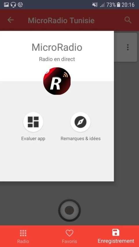 Micro radio Tunisie Enregistreur स्क्रीनशॉट 1