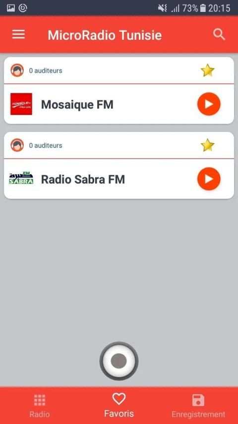 Micro radio Tunisie Enregistreur स्क्रीनशॉट 4