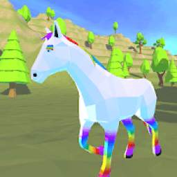 Magic Horse Simulator - 3D Wild Horses Adventure