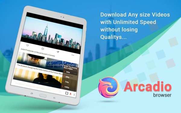 Browser for free - Unlimited Video Download & Fast screenshot 1