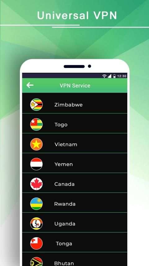 Universal VPN screenshot 3