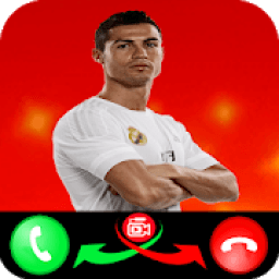 Fake Video Call Ronaldo - Fake Call आइकन