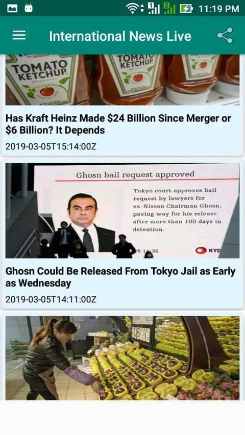 World News Live 4 تصوير الشاشة