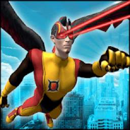 Flying Future Hero Game: Superhero Future Fighter