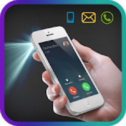 Flash on Call / SMS (Alert) आइकन