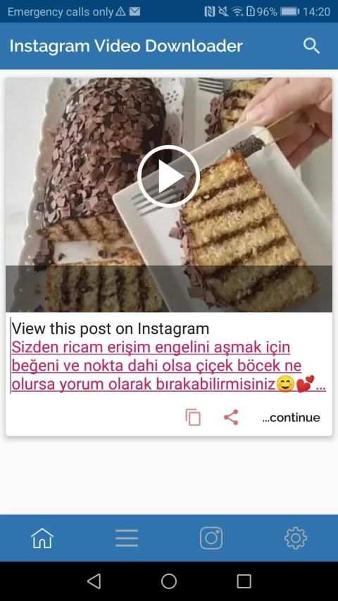 Instagram Video Downloader screenshot 3