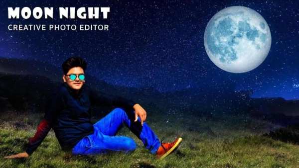 Moon Photo Editor - Night Photo Frames screenshot 2