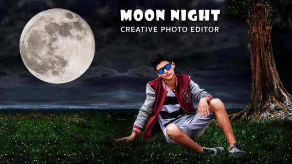 Moon Photo Editor - Night Photo Frames screenshot 1