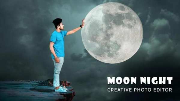 Moon Photo Editor - Night Photo Frames screenshot 5