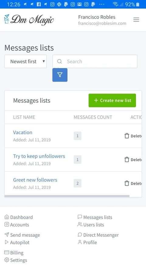 DM Magic - Auto Dms & Chatbot for Instagram screenshot 3