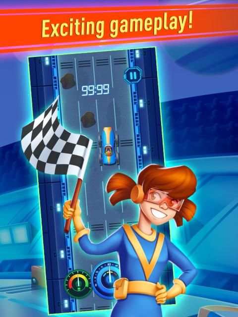 Ludichrome: Endless Car Racing Game स्क्रीनशॉट 8
