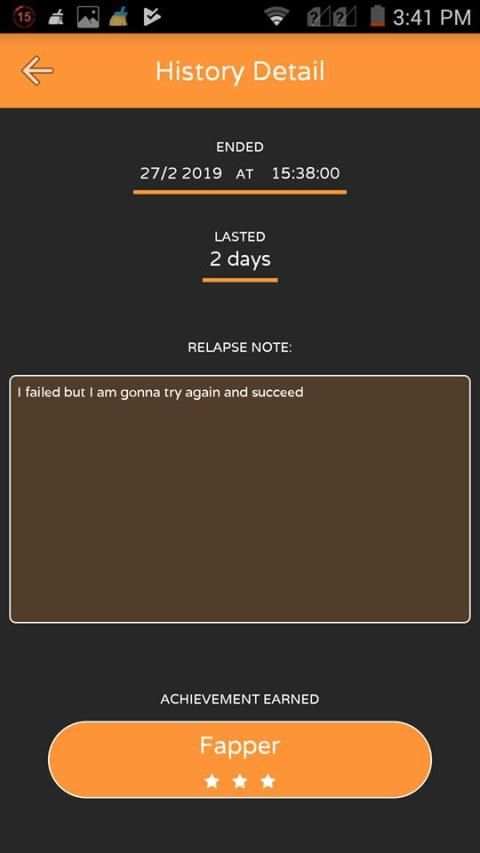 Fap Track - fapping tracker screenshot 7
