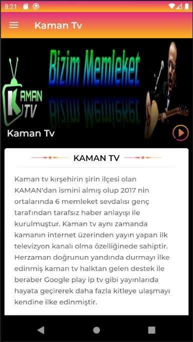 Kaman Tv screenshot 3