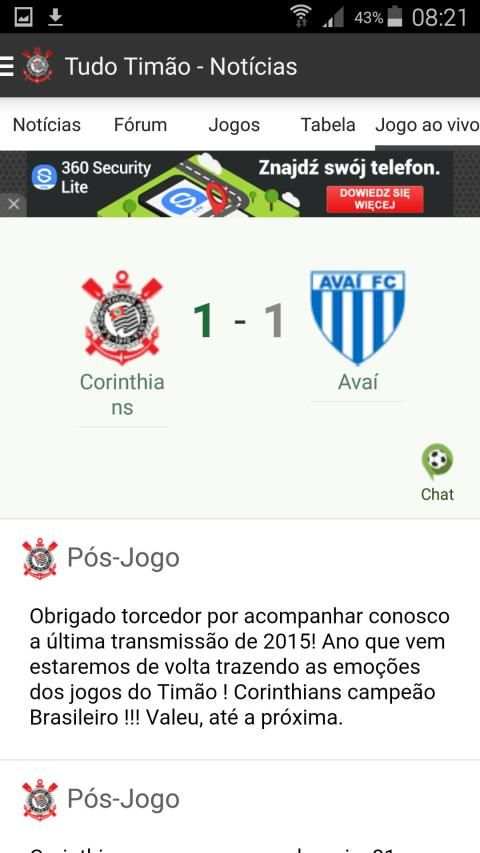 TudoTimão Notícias Corinthians स्क्रीनशॉट 3