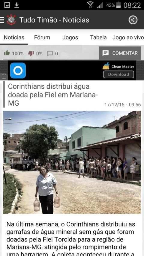 TudoTimão Notícias Corinthians स्क्रीनशॉट 2