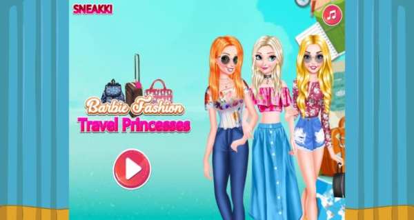 Barbie Fashion Travel Princesses screenshot 6