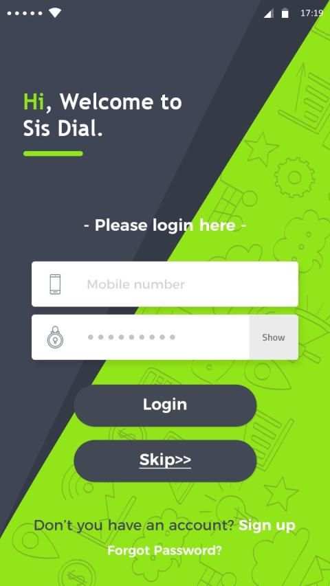Sis Dial स्क्रीनशॉट 2