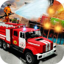 Firefighter Games: Fire Brigade Rescue Mission