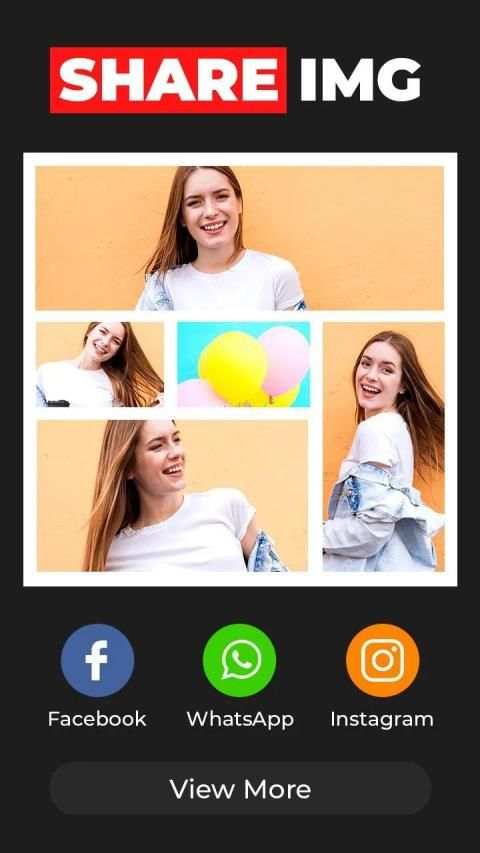PicMix Collage Photo Maker स्क्रीनशॉट 1