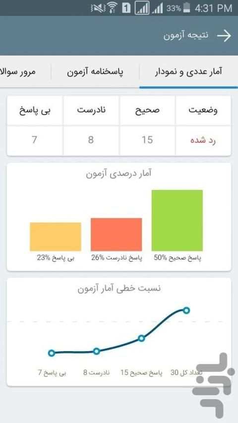 آزمون آیین نامه راهنمایی و رانندگی رایگان سال 98
‎ скриншот 4