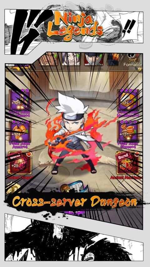 Ninja Legends - RPG Anime Games screenshot 2