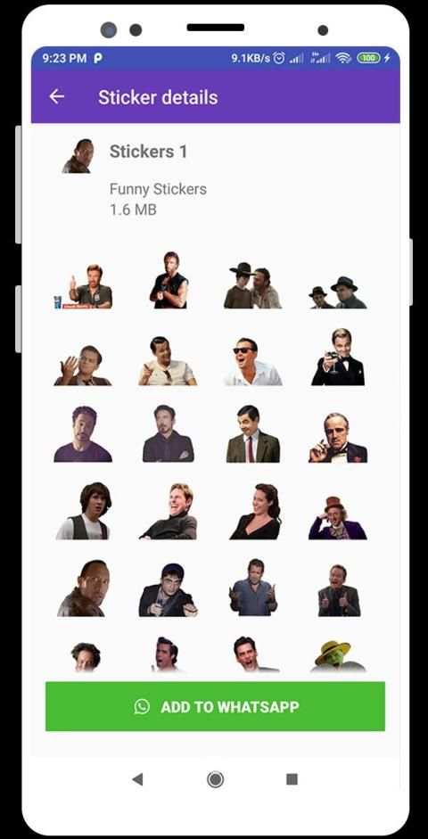 Funny Stickers For Whatsapp – WAStickerApps screenshot 5