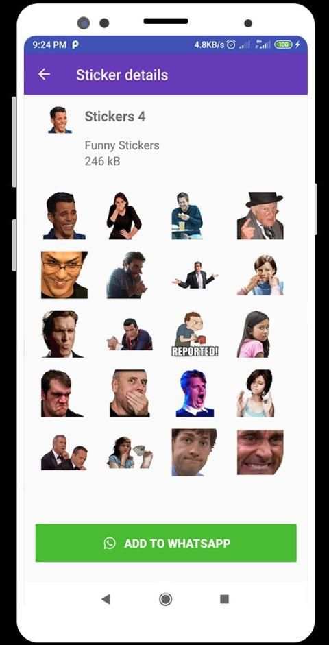 Funny Stickers For Whatsapp – WAStickerApps screenshot 4
