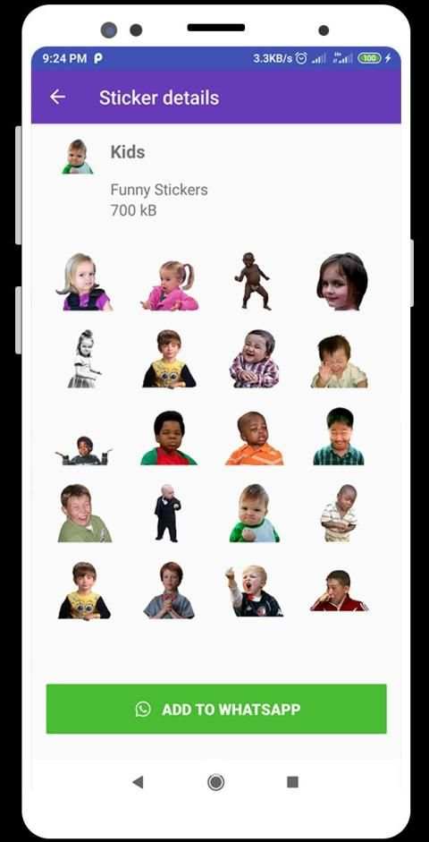 Funny Stickers For Whatsapp – WAStickerApps screenshot 1