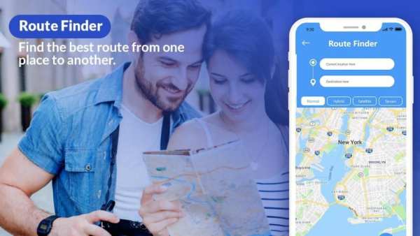 Voice GPS Driving Route & Map Tracker screenshot 4