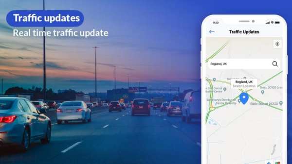 Voice GPS Driving Route & Map Tracker screenshot 1