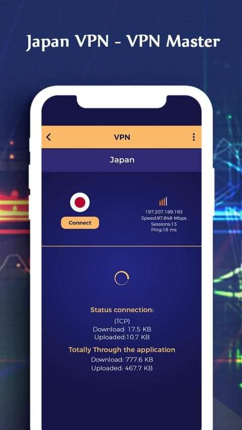 Japan VPN - VPN Master screenshot 2