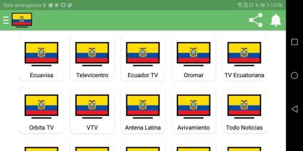 TV ecuador स्क्रीनशॉट 1