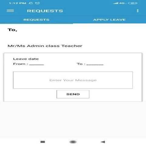 Infinity sfs - School Management App स्क्रीनशॉट 3