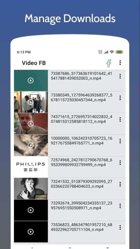 Video Downloader for Facebook (HD) - Video FB screenshot 2