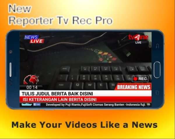 New Reporter Tv Rec screenshot 1