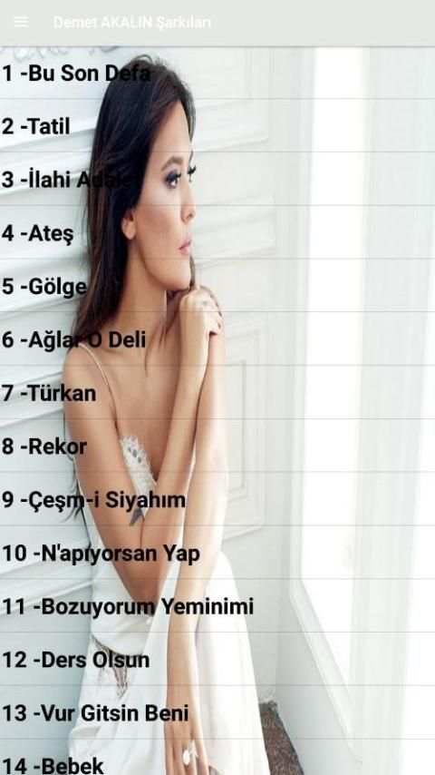 Demet AKALIN Şarkıları (İnternetsiz 45 Şarkı) screenshot 5